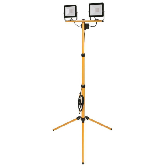 Прожектор Strend Pro Worklight SMD LED BL2-E2, 2x30Вт, 2400 лм, с подставкой, кабель 2,5 м, IP65