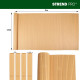 Fence Ence DF13, PVC 1500 mm, L-3 m, bamboo, 1300g / m2, UV