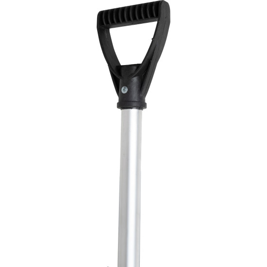 Snow shovel ANSNOW P9, 435x390 mm, plastic head, with Alu handle