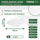 Nonwoven fabric 1,6x50m 17g/m2, white. roll packing