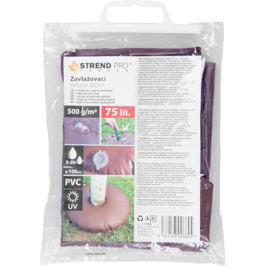 Сумка Strend Pro TWB0402, 75 литров, для орошения, для дерева, на колесо, ПВХ