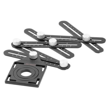 Angle meter Strend Pro for drilling, copying jig for tilers, 12x17,5x1,6 cm, folding