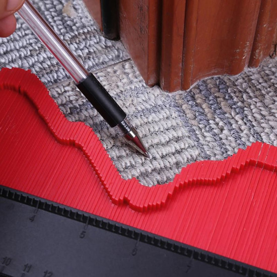 Шаблон для выравнивания Strend Pro DG680, 125мм, с замком и магнитом