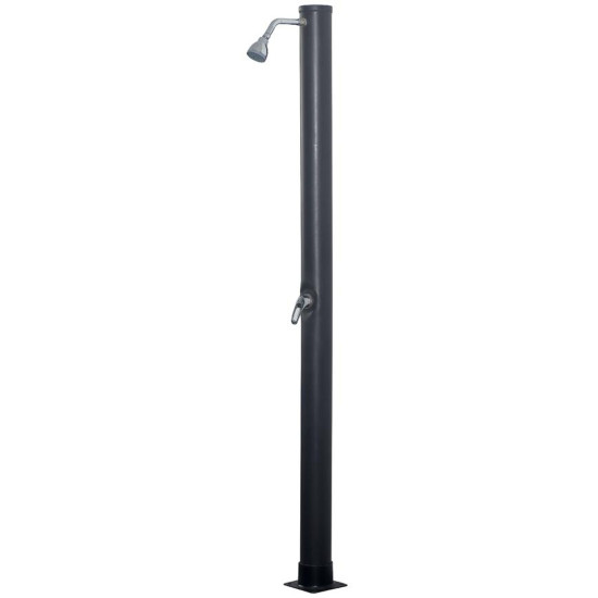 Уличный душ со смесителем Strend Pro Pool, на солнечной энергии, прямой, 18л