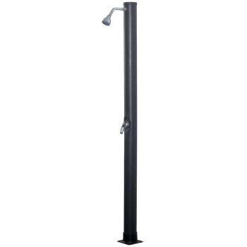 Уличный душ со смесителем Strend Pro Pool, на солнечной энергии, прямой, 20л