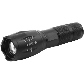 Light Strend Pro FlashLight FL001, T6 150 лм, Alu, 2200 мАч, Powerbank, Zoom, зарядка через USB