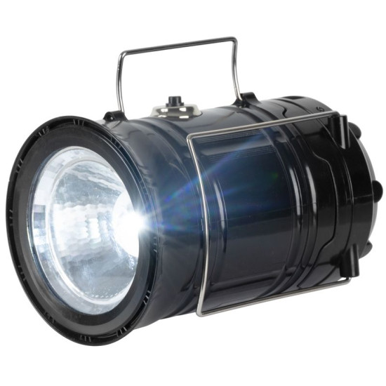 Lampa Strend Pro Camping CL102, LED, 80 lm, 1200mAh, liesmas efekts, USB izeja, lampa, saules uzlāde Lampa Strend Pro Camping CL102, LED, 80 lm, 1200mAh, liesmas efekts, USB izeja, lampa, saules uzlāde