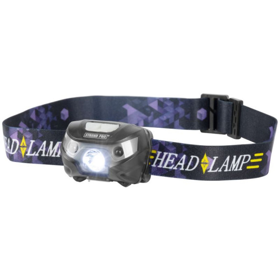 Headlight Strend Pro Headlight H889, CREE 180 lm, 1200mAh, USB charging, sensor