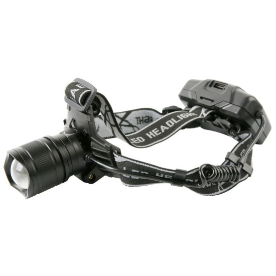 Lukturis uz galvas Strend Pro Headlight H4019, XHP70 2000 lm, 3x2000mAh, IP43, USB charging, Zoom
