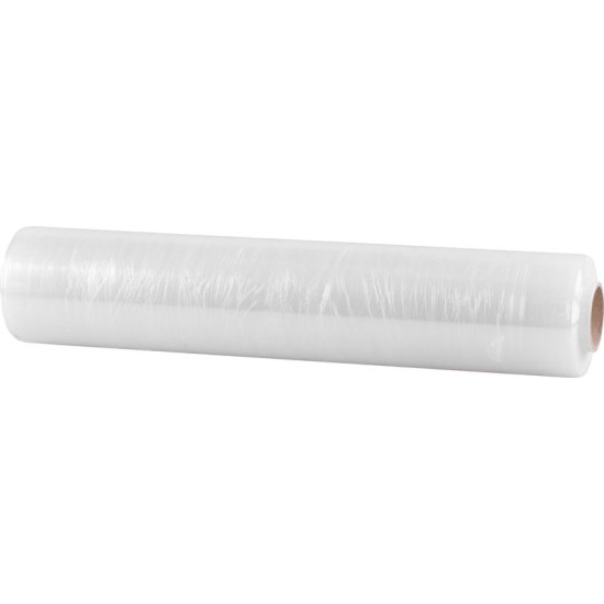 Stretch film, 500 mm, 23 µm, transparent, wrapping, roll L-250 m Stretch film, 500 mm, 23 µm, transparent, wrapping, roll L-250 m