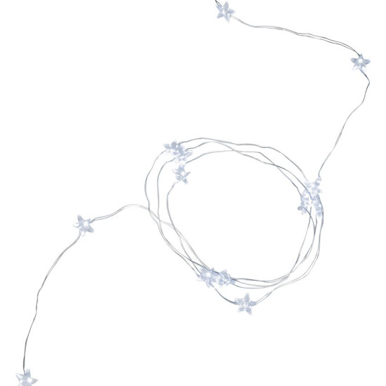 LED гирлянда MаgiсHome Twisted Stаrs , 180 микрозвездных светодиодов ,холодный белый, 230 В, 50 Гц, наружняя