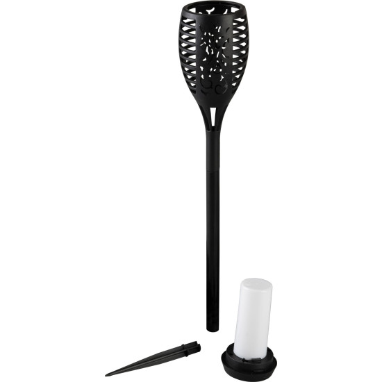 Lampa dārza, 7x35 cm, 2 LED, 1xAAA, bal. 4 gab