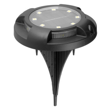 Лампа Strend Pro Strend Pro Crater, 11x14 см, солнечная, 12x SMD LED, АА, 2 шт.