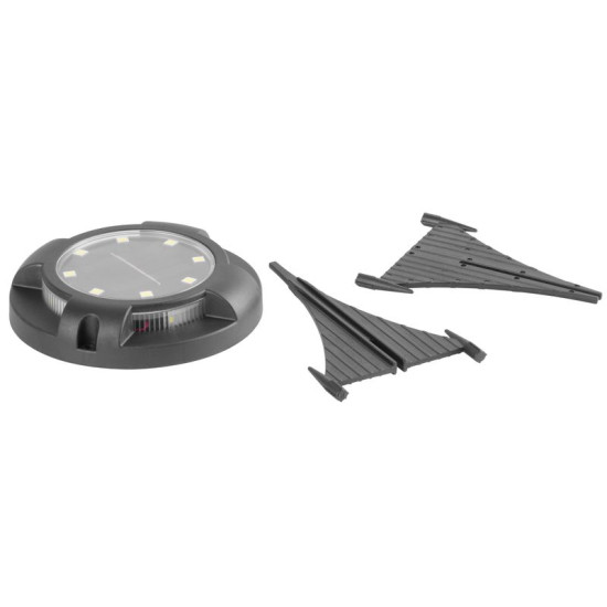 Лампа Strend Pro Strend Pro Crater, 11x14 см, солнечная, 12x SMD LED, АА, 2 шт.