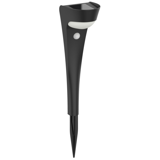 Светильник Strend Pro Garden, солнечный, светодиодный, с датчиком движения, 10,2x13x52,5 см