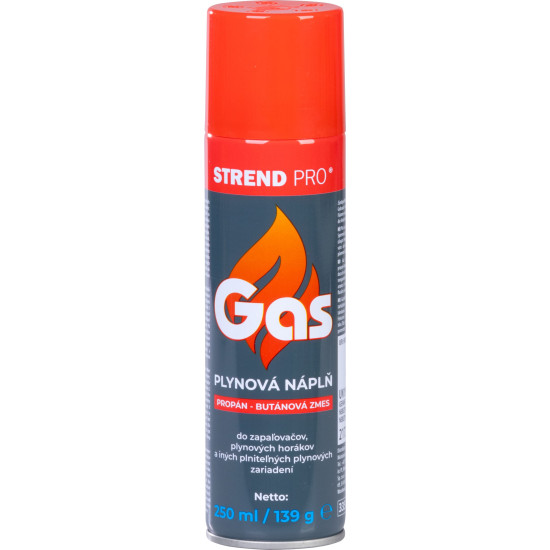 Газовый баллон 250ml 139gr, пропан - бутан