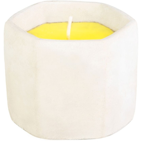 Свеча Цитронелла, цемент, 85 г, репеллент, 90х75 мм