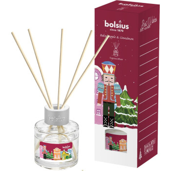Диффузор Bolsius Nutcracker, Рождество, (печеное яблоко и корица), 30 мл