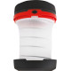 Strend Pro Camping lamp, folding, camping lamp, 3xAA, red, 8.5x5/13 cm Strend Pro Camping lamp, folding, camping lamp, 3xAA, red, 8.5x5/13 cm