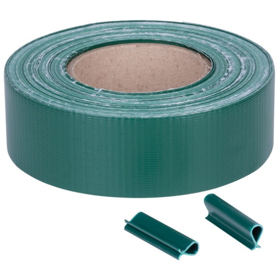 Tape Strend Pro EUROSTANDARD LIGHT, 47,5 mm, L-35 m, ēnojums, zaļš, pārklājošs, žoga paneļiem, asprātība Tape Strend Pro EUROSTANDARD LIGHT, 47,5 mm, L-35 m, ēnojums, zaļš, pārklājošs, žoga paneļiem, asprātība