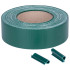Tape Strend Pro EUROSTANDARD LIGHT, 47,5 mm, L-35 m, ēnojums, zaļš, pārklājošs, žoga paneļiem, asprātība