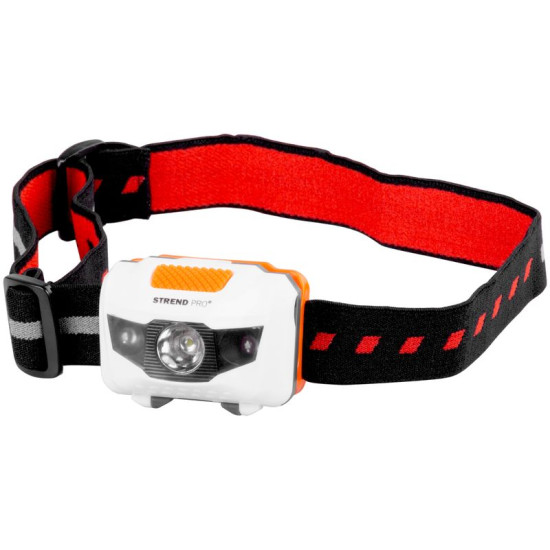 Налобный фонарь Strend Pro Headlight HEM-003, LED+redLED, 60 лм, 3xAAA Налобный фонарь Strend Pro Headlight HEM-003, LED+redLED, 60 лм, 3xAAA
