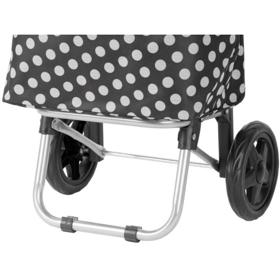 Iepirkumu soma ar riteņiem , PE/PVC, EVA, maks. 20 kg, 35x30x94 cm, iepirkšanās