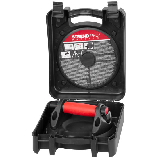 Вакуумный держатель Strend Pro,  с манометром, 20 см, макс. 150 кг