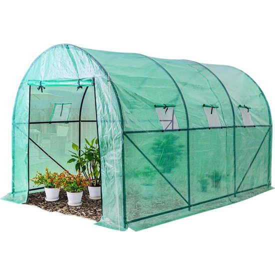 Greenhouse Strend Pro, walk-in, folija, 200x350x200 cm, folijas turētājs
