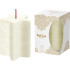 Bolsius Pillar candle, Christmas, Star Golden Lace, star shape, 100x70 mm