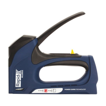 Stapler RAPID ALU953, manual, upholstery nailer, clips type 53, 6-14 mm, nails 8/15 mm Stapler RAPID ALU953, manual, upholstery nailer, clips type 53, 6-14 mm, nails 8/15 mm