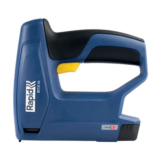 Stapler RAPID BTX 10, battery-powered upholstery stapler, 3.6V, clips type 53, 4-10 mm