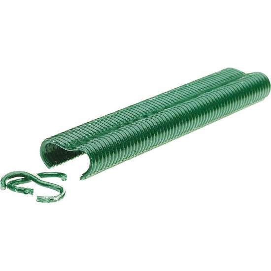 Clips RAPID VR22, PVC green, clips for RAPID FP222 and FP20 binding pliers, for wire 5-11 mm, pack. 1100 pcs