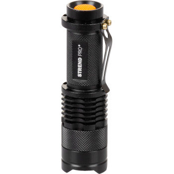 Фонарик Strend Pro NX1040, 3 Вт, 70+65 лм, с боковой подсветкой, Zoom, 1xAA, в коробке 12 шт.