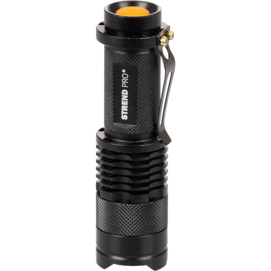 Фонарик Strend Pro NX1040, 3 Вт, 70+65 лм, с боковой подсветкой, Zoom, 1xAA, в коробке 12 шт.