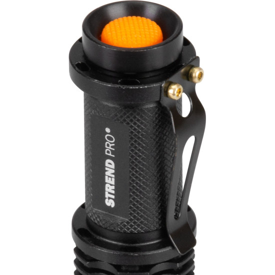 Фонарик Strend Pro NX1040, 3 Вт, 70+65 лм, с боковой подсветкой, Zoom, 1xAA, в коробке 12 шт.