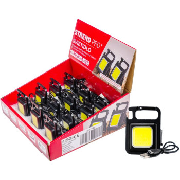 Лампа Strend Pro Worklight NX1082, подвесная, светодиодная 160 лм, магнит, с зажимом, зарядка USB, Sellbox 12 шт.