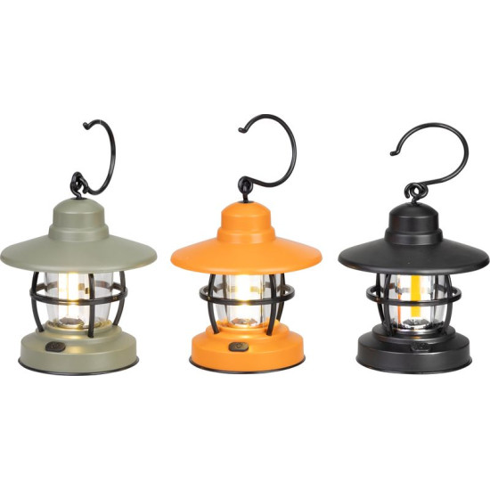 Кемпинговый светильник Strend Pro NX1069, РЕТРО-фонарь, микс цветов, 200 лм, 3хААА, Sellbox 6 шт. Кемпинговый светильник Strend Pro NX1069, РЕТРО-фонарь, микс цветов, 200 лм, 3хААА, Sellbox 6 шт.