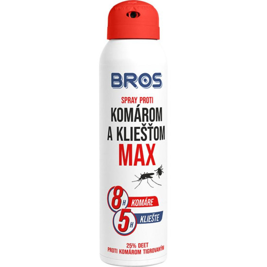 Защитный спрей Bros, против комаров и клещей, макс 90мл