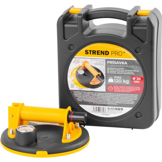 Стеклодомкрат Strend Pro,  1 x, с манометром, 20 см, макс. 120 кг