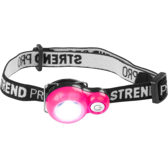 Налобный фонарь Strend Pro Headlight, LED, 15 лм, мини, розовый/синий, Sellbox 8 шт. Налобный фонарь Strend Pro Headlight, LED, 15 лм, мини, розовый/синий, Sellbox 8 шт.