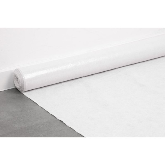Cover film Strend Pro EWP30, 1000 mm, L-10 m, 135g/m2, fleece, LDPE cover layer, felt, covering