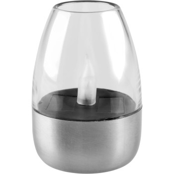 Светильник Strend Pro Garden, нержавеющая сталь, на солнечных батареях, 6x8,5 см, 1x LED