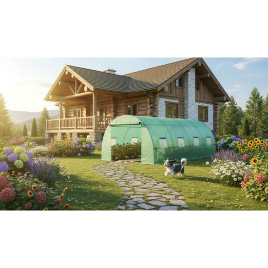 Теплица - Парник Strend Pro Greenhouse,  фольга, держатель фольги, 300х200х450 см