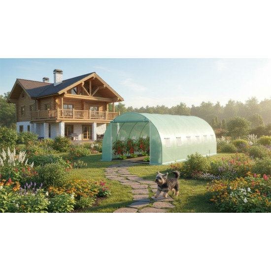 Теплица - парник Strend Pro Greenhouse,  фольга, держатель фольги, 300х600х200 см