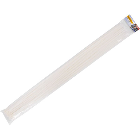 Хомуты Strend Pro XXL CT66BW, экстра ПРОЧНАЯ, 1200х9 мм, 50 шт, белая, нейлон