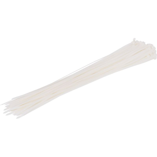 Хомуты Strend Pro XXL CT66BW, экстра ПРОЧНАЯ, 1200х9 мм, 50 шт, белая, нейлон