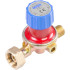 Gas regulator CGAS H33, reducing, adjustable, with valve, 0.5-4 bar, outlet thread G3/8"-LH