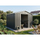 House Strend Pro, garden, sheet metal, anthracite, 291x291x214 cm House Strend Pro, garden, sheet metal, anthracite, 291x291x214 cm