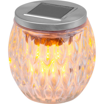 Светильник Strend Pro Garden, солнечный, эффект пламени, 6x LED, теплый белый, 10х10 см, Sellbox 6 шт.